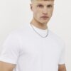 White Slim Fit Pack Of 3 T-Shirts