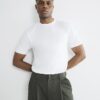 White Slim Fit Short Sleeve T-Shirt