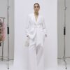 White Ultra High Waist Wide Leg Trousers