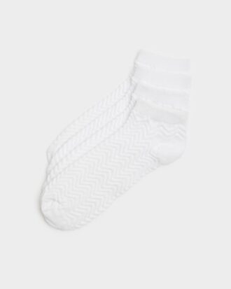 White zig zag socks multipack White zig zag socks multipack