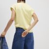 Yellow Grown On Sleeve T-Shirt