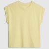 Yellow Grown On Sleeve T-Shirt