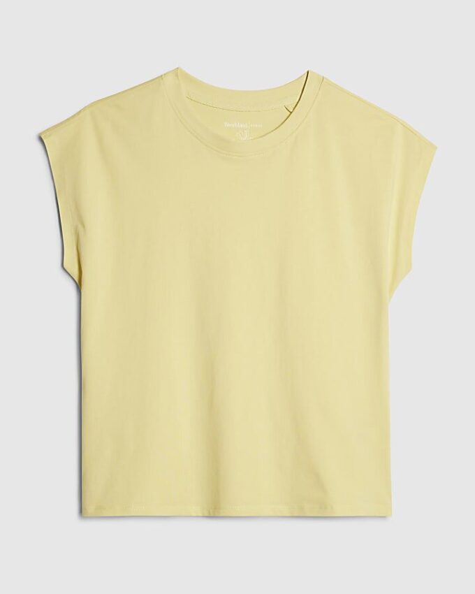 Yellow Grown On Sleeve T-Shirt