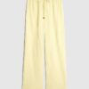 Yellow Long Sleeve Tie Back Beach Shirt