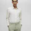 Yellow Slim Fit Premium Shirt